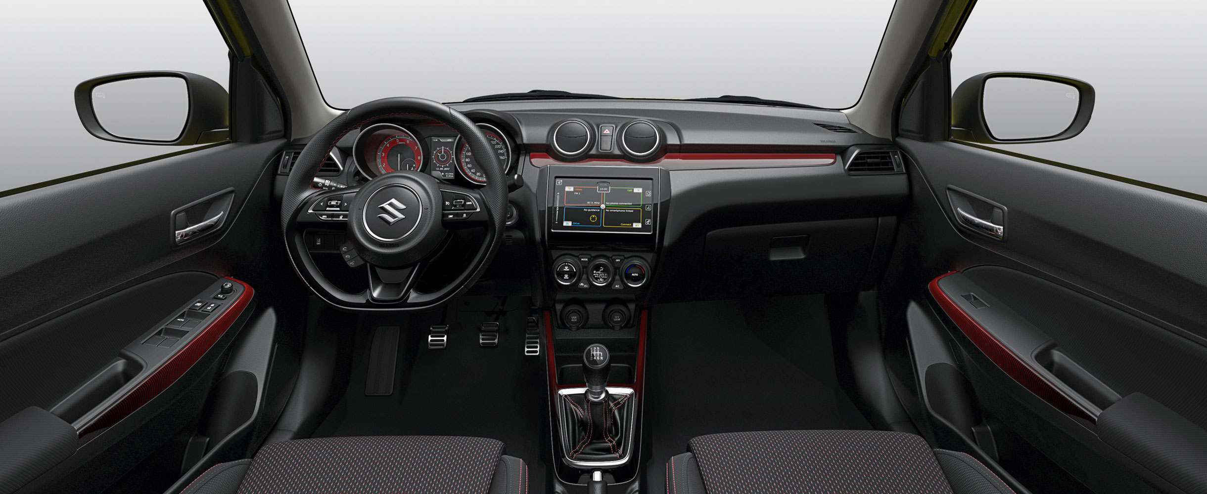 Suzuki Swift Sport Boosterjet Interiores